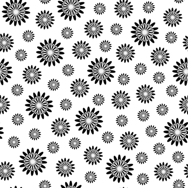 Ornamento de decoración de celebración de vacaciones con patrón sin costuras de flores para papel de regalo de tela textil