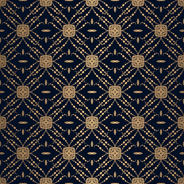 Ornamento decorativo sin fisuras de fondo