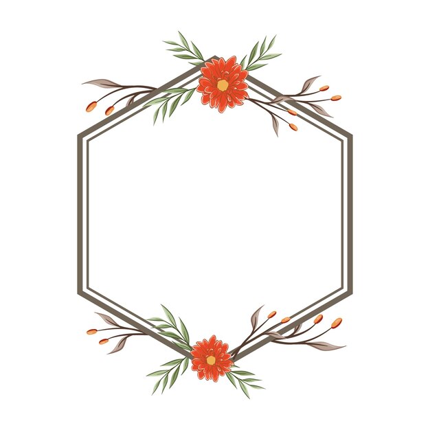 Ornamento decorativo de follaje floral para invitaciones de boda tiene características intrincadas y delicadamente diseñadas
