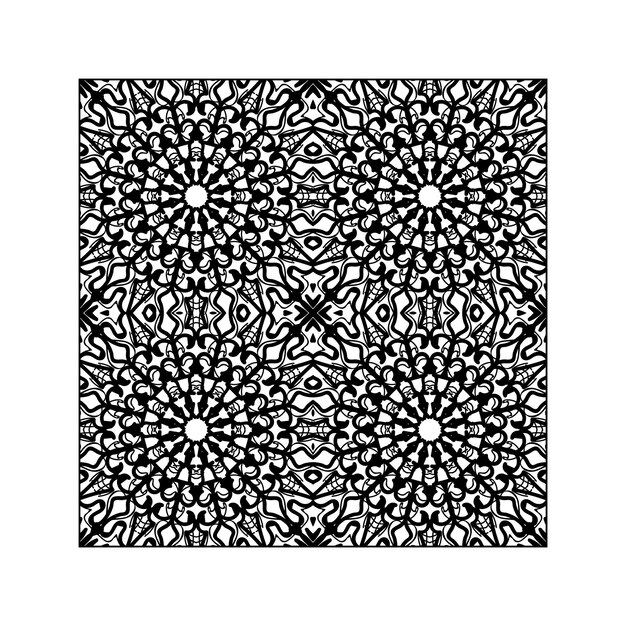 Ornamento floral de patrones sin fisuras