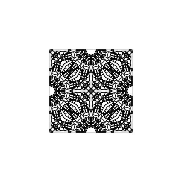 Ornamento floral de patrones sin fisuras