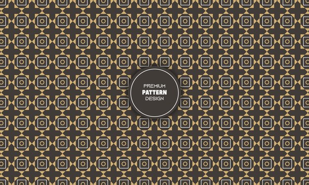 Ornamento de lujo clásico de fondo de patrón Diseño victoriano real sin costuras