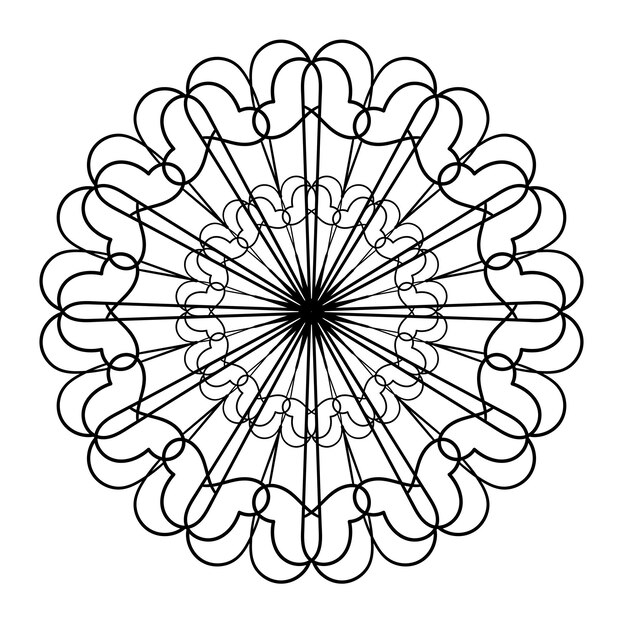 Ornamento de un mandala