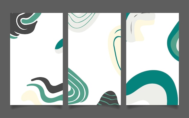 Ornamento de póster boho Arte abstracto acuarela de fondo vectorial acuarela pintada a mano mínima