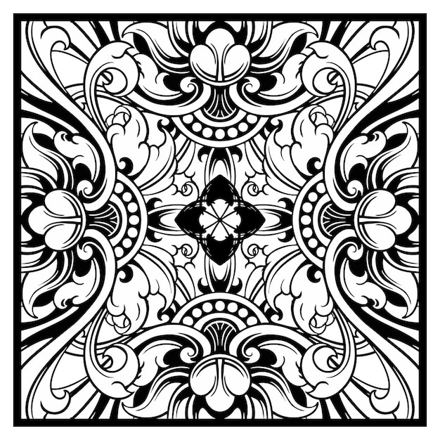 Ornamento rectangular