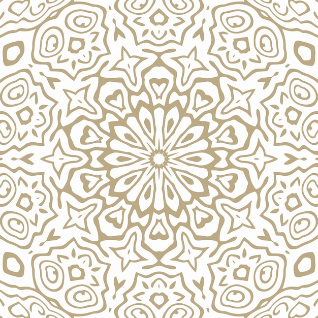 Vector ornamento de repetición de patrones vectoriales sin costuras orientales para la moda de papel de envoltura textil, etc.