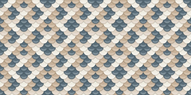 Ornamento simétrico sencillo geométrico cocodrilo neutral una estructura de plantilla Flake ola de arte moderno
