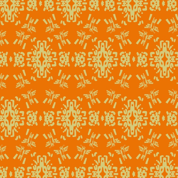 Ornamento tradicional o fondo con patrón de batik