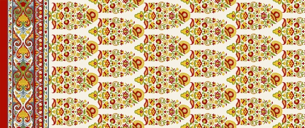 Ornamentos geométricos diseño de patrones repetidos impresión textil arte vectorial dibujado a mano