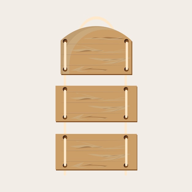 Ornamentos de madera para decoración.
