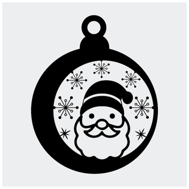 Ornamentos de Navidad cortados con láser y cortados con papel Bundle de diseño SVG