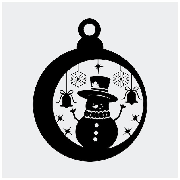 Ornamentos de Navidad cortados con láser y cortados con papel Bundle de diseño SVG
