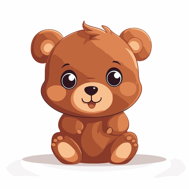 Vector oso chibi