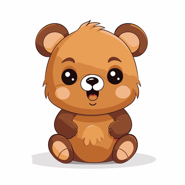 Vector oso chibi