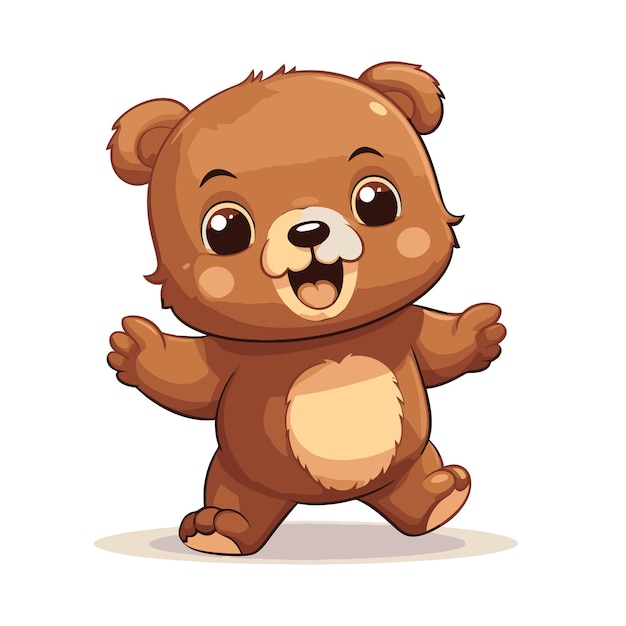 Vector oso chibi