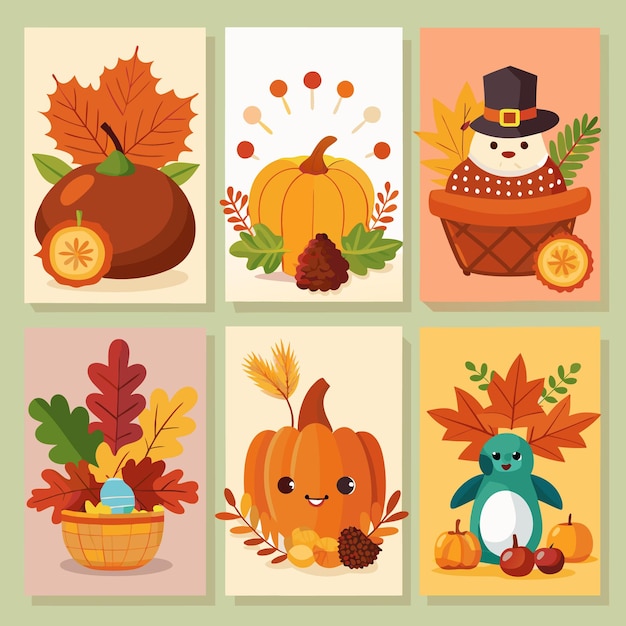 Otoño Día de Acción de Gracias fondos de moda con hermosas hojas