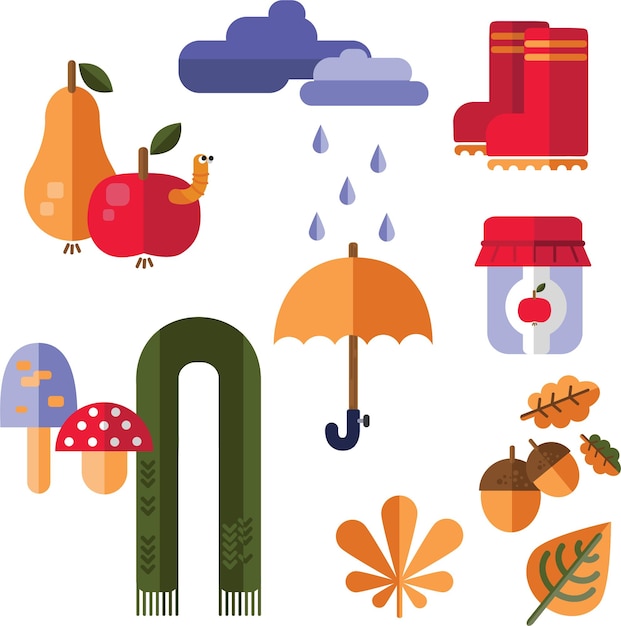 Otoño ilustración vectorial