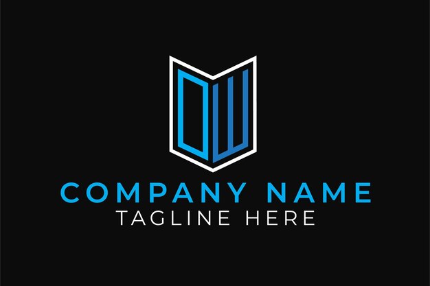 OW OW logotipo de la marca de letras OW logotipo de la marca de palabras OW logotipo del monograma