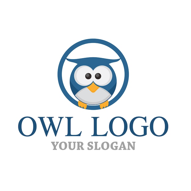 Owl mascot logo