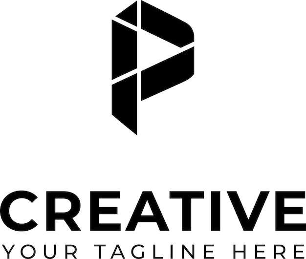 P logo