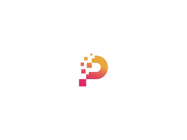 P logo