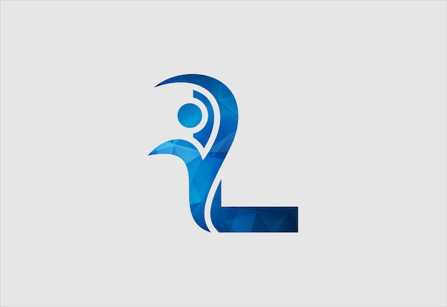 P Personas Diseño de logotipo plantilla de inspiración Ilustración vectorial de letras
