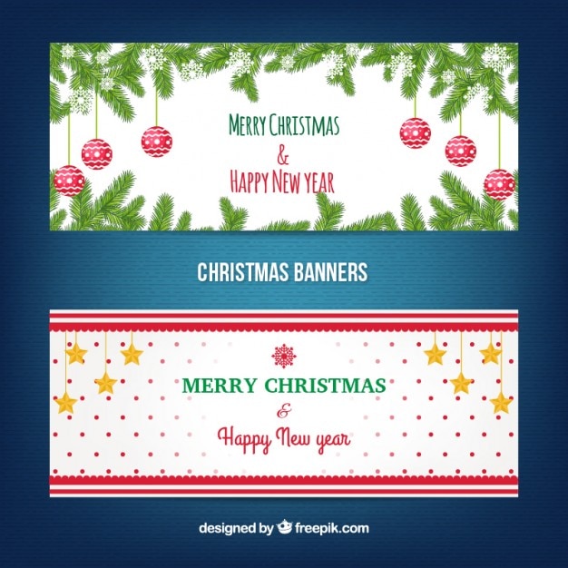 Pack de banners de navidad
