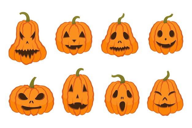 Pack de calabazas de halloween