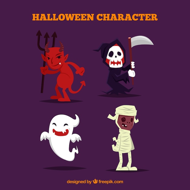 Pack de disfraces de halloween 