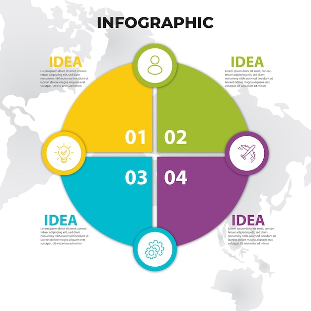 Pack de elementos infográficos