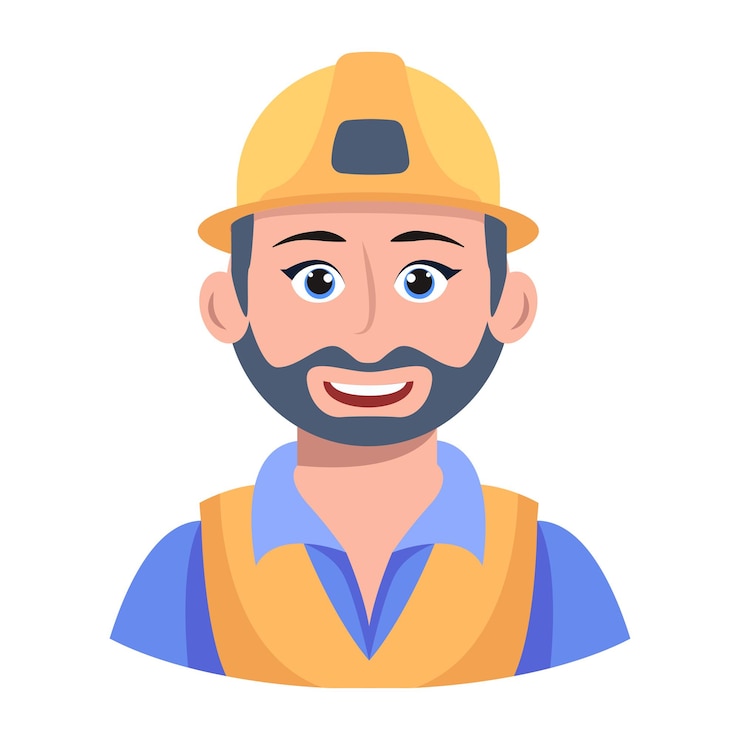 Vector pacto de personas avatares iconos planos
