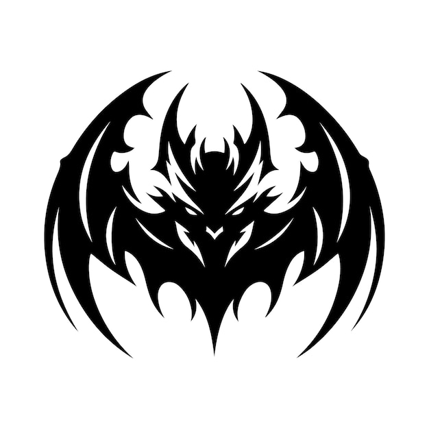 Pacto vectorial de silueta de murciélago premium para carteles, logotipos y más