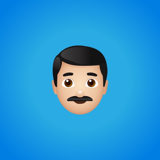 Vector padre emoji