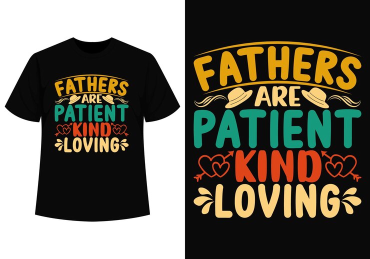 Los padres son pacientes, amables y cariñosos, diseño de camiseta.