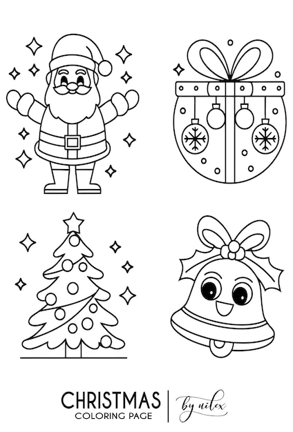 Página para colorear de las golosinas festivas