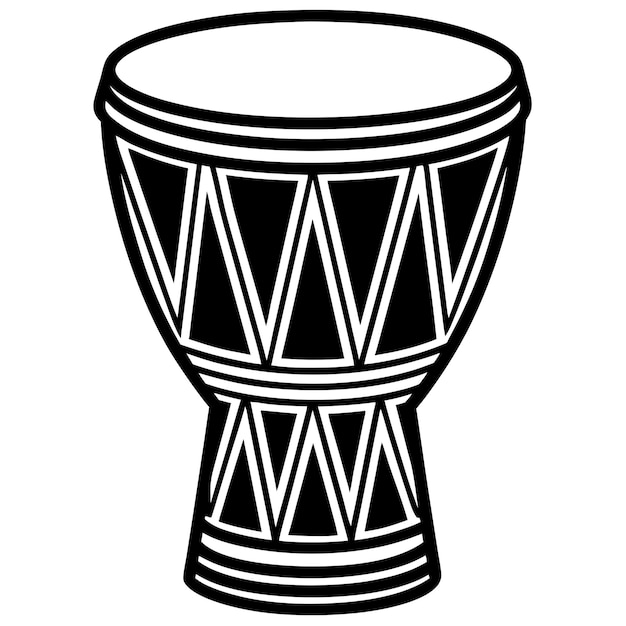 Página para colorear para instrumentos musicales