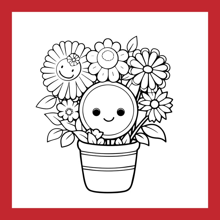 Vector página para colorear para niños