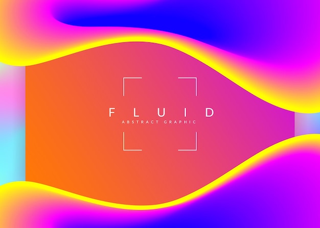 Página de destino con elementos dinámicos líquidos y formas fluidas.