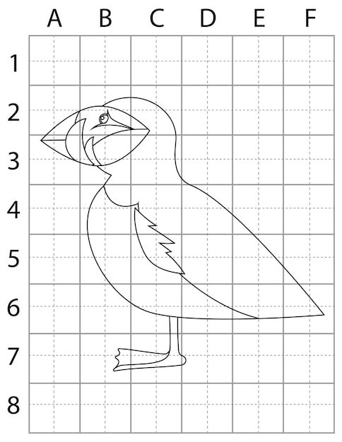 Página de dibujo de aves