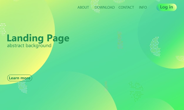 Página de inicio del sitio web. Fondo geométrico. Diseño de portada abstracta mínima. Papel tapiz de colores creativos. Cartel degradado de moda. Ilustración vectorial.