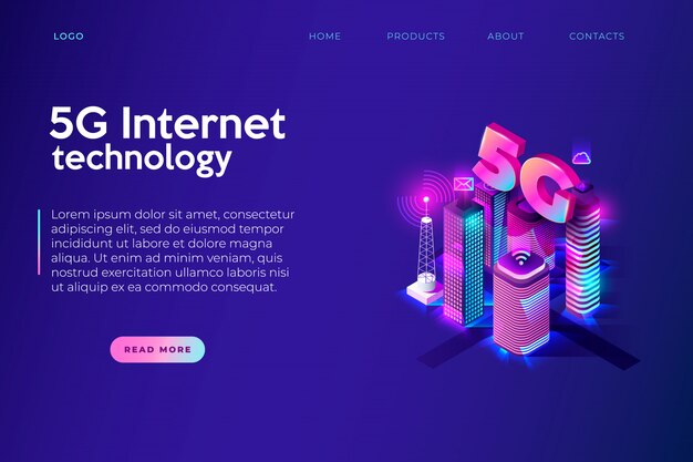 Página de inicio de tecnología de red