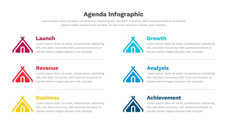 Vector una página con la palabra agenda en ella