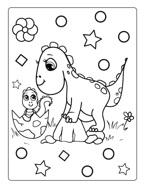 Páginas para colorear del día de la madre para niños con animales lindos, hoja de trabajo de actividades en blanco y negro
