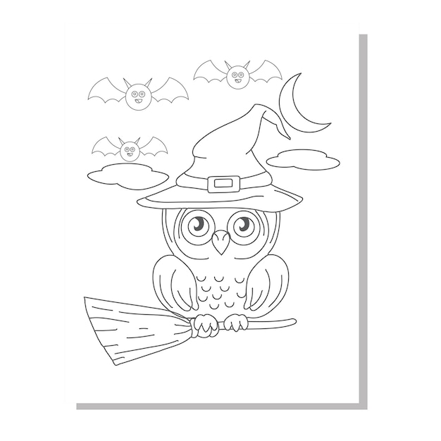 Paginas Para Colorear De Halloween