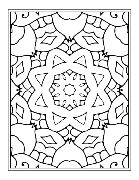 Páginas para colorear Mandala