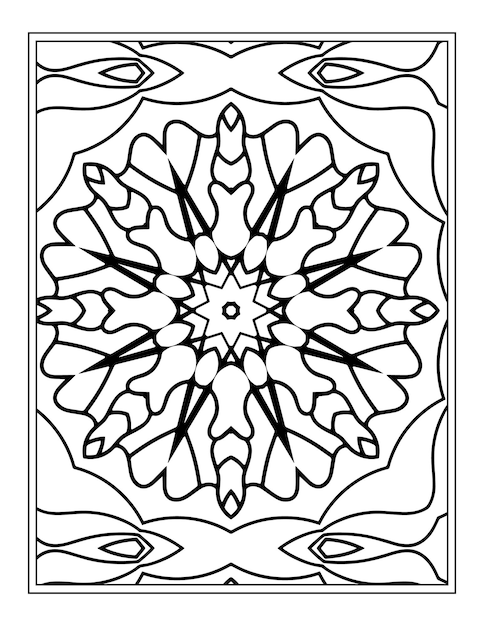 Páginas para colorear Mandala