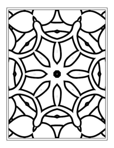 Páginas para colorear Mandala