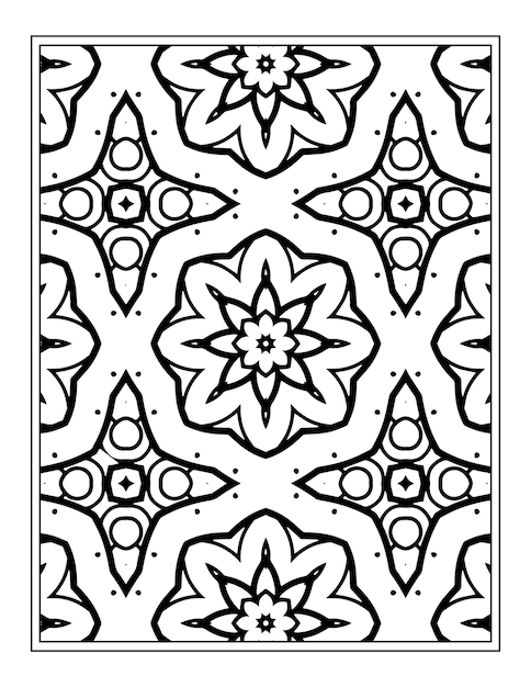 Páginas para colorear Mandala