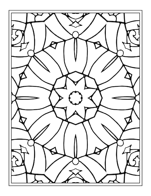 Páginas para colorear Mandala