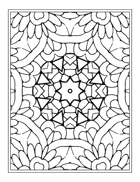 Páginas para colorear Mandala